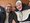 Selfie: Mitarbeiter mit einer Bewohnerin die sich als Nonne verkleidet hat
